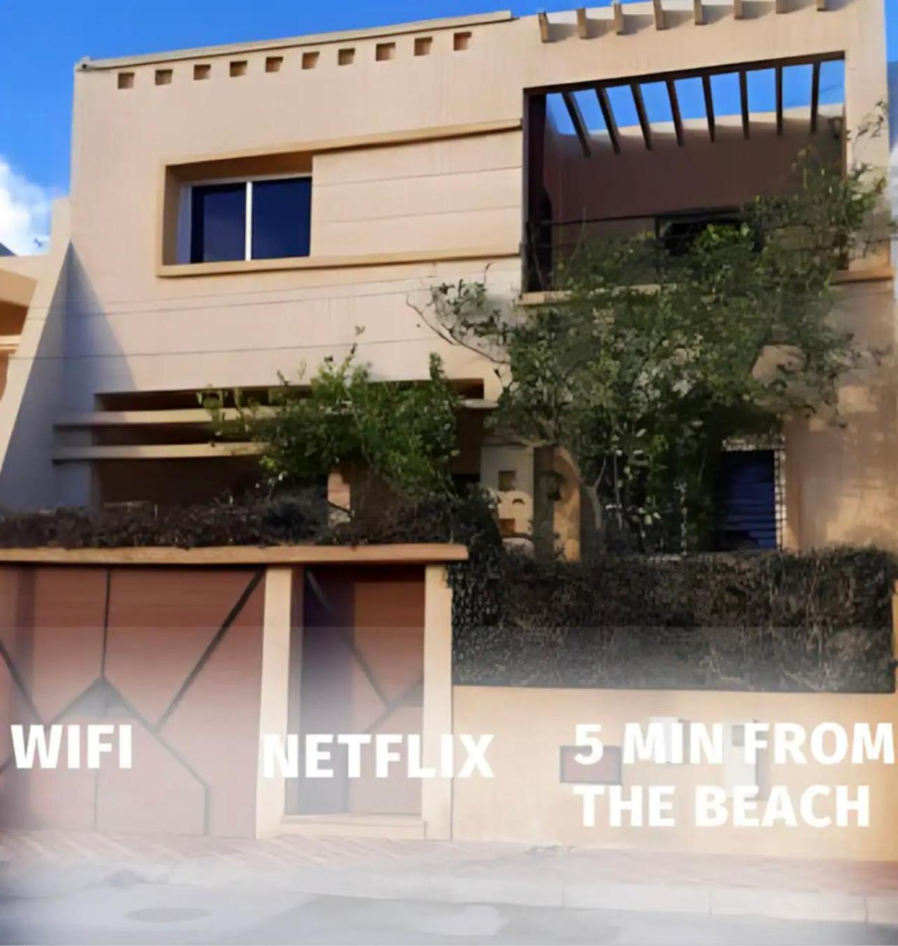 Villa Jaccuzi Face A L'Ocean - Agadir Beach City ภายนอก รูปภาพ