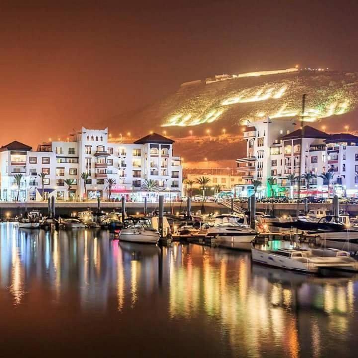 Villa Jaccuzi Face A L'Ocean - Agadir Beach City ภายนอก รูปภาพ